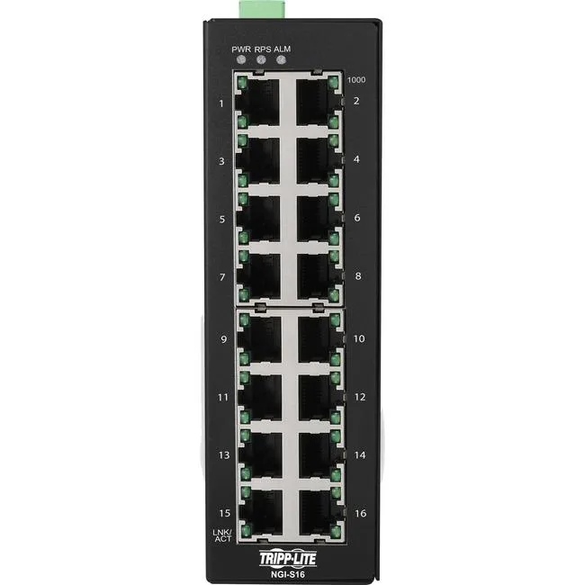 Tripp Lite Tripp Lite NGIS16 16-Port Managed Industrial Gigabit Switch — product photo