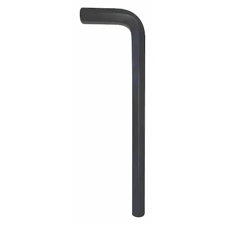 Black oxide L-shaped hex key 19 mm tip 10 55/64 in long