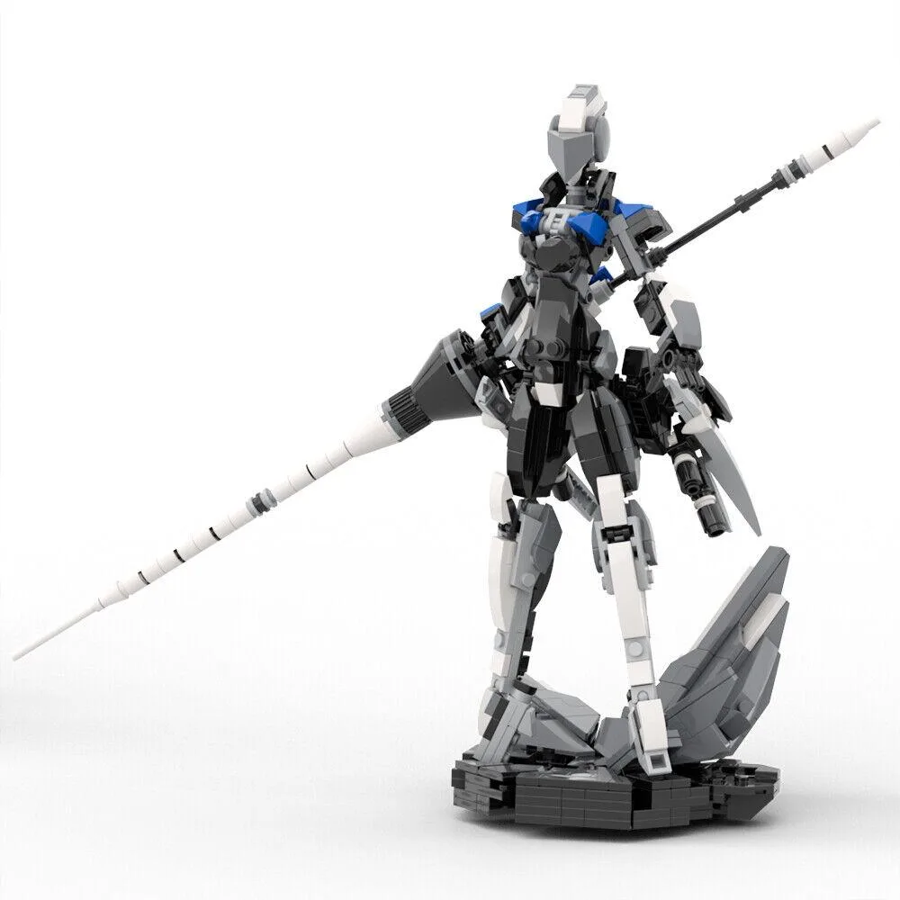 ZITIANYOUBUILD ZITIANYOUBUILD C9442 Armored Female Mech Robot Building Set 622 Parts — product photo