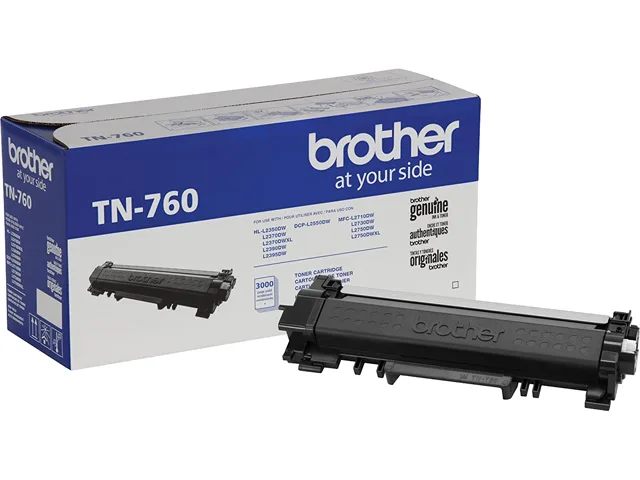 Brother Brother TN-760 High Yield Black Toner Cartridge 3000 Pages — product photo