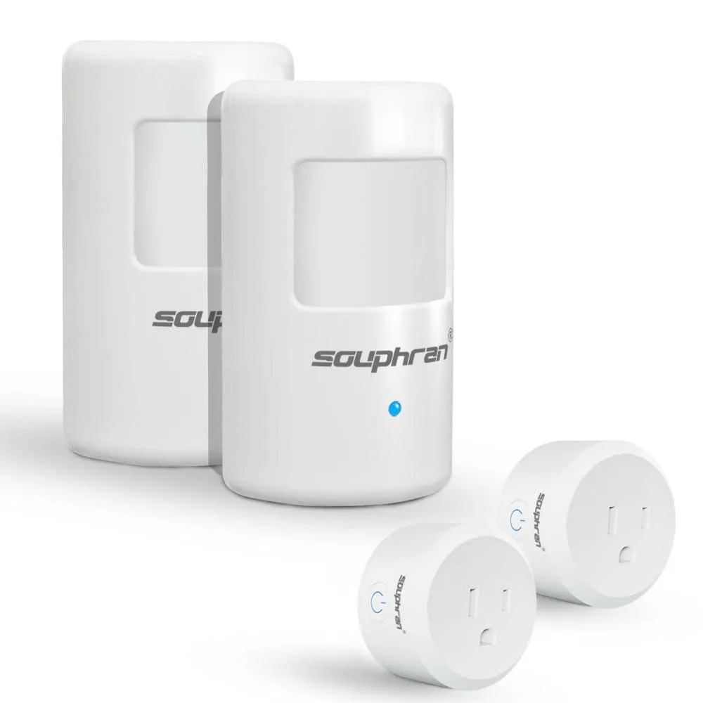  Emerson SWA11 Wireless Motion Sensor Kit, 2 Pack, 39 ft Range, 120° View, 130 ft Control Distance — product photo