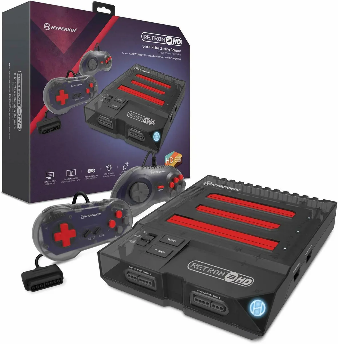 Hyperkin Hyperkin RetroN 3 HD M03888-SB retro gaming console — product photo