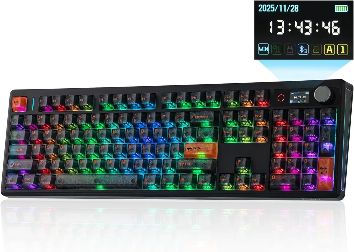 Epomaker Epomaker TH108 V2 PRO 104-key tri-mode gaming keyboard — product photo