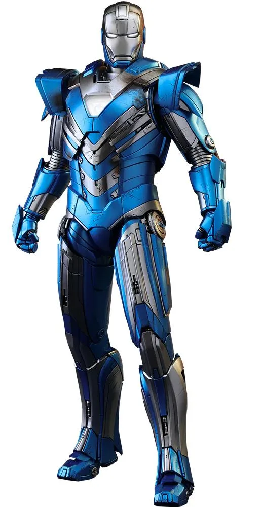 Hot Toys Hot Toys MMS391 Iron Man 3 Blue Steel Mark 30 action figure — product photo