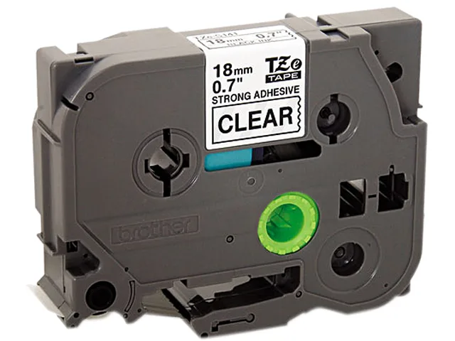 Brother Brother TZES141 18mm Black on Clear Tape 26.2m pos accessory — product photo