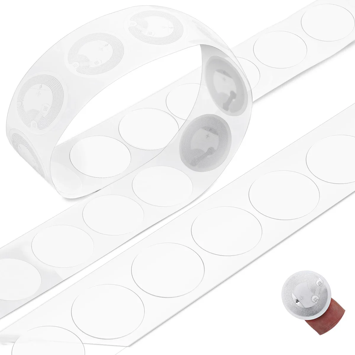 Sliverdew NFC Tags Sticker NTAG216 50 Pcs Pink — product photo