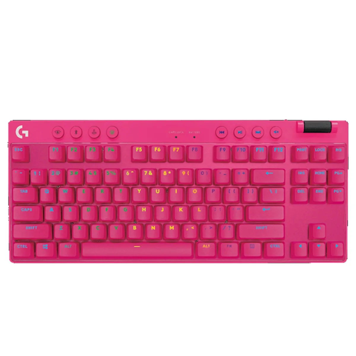 Logitech Logitech G PRO X TKL Lightspeed Wireless Gaming Keyboard Pink GX Brown — product photo