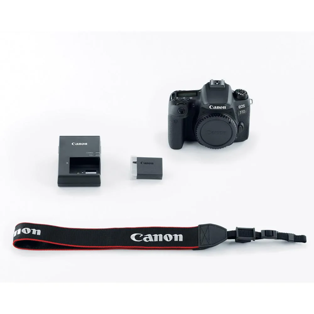Canon Canon EOS 77D 24.2 MP Camera Kit 1892C001 — product photo