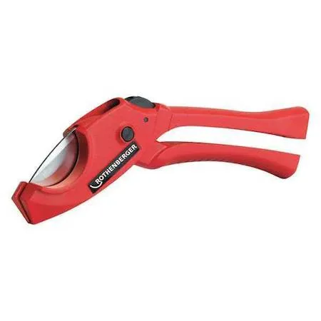 Rothenberger 52040 pipe shears, 24 cm steel body, stainless blades, contoured handles