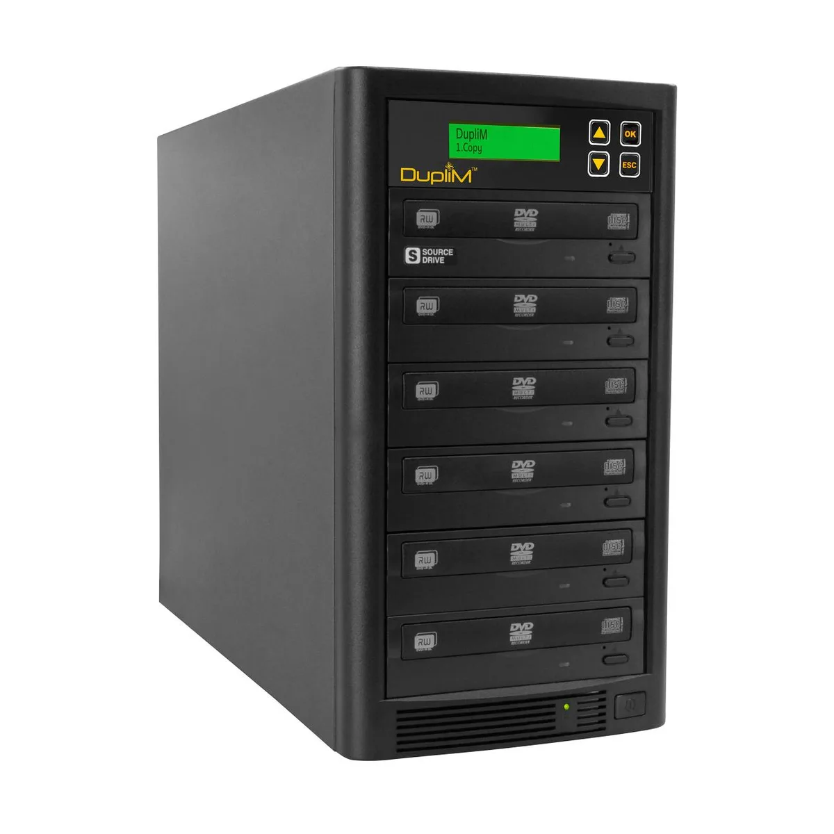 DupliM Inc DupliM Inc 1:5 DVD CD Duplicator Standalone Tower — product photo