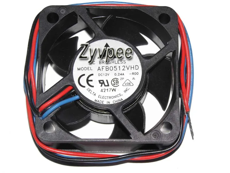 Zyvpee Zyvpee AFB0512VHD 5020 12V .24A 3-Wire 50x20mm case fan — product photo
