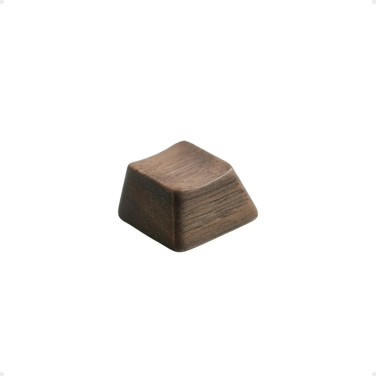 Loha Custom Loha Custom LHC-BWW-KC-R3-100U-1K Black Walnut Wood Keycap R3 1.00U 1-Key — product photo