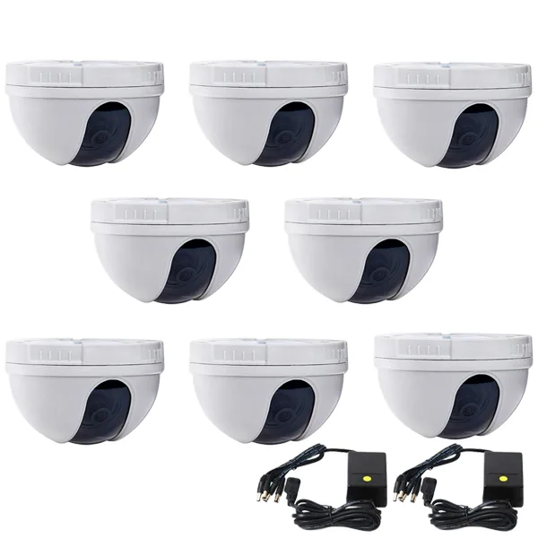 VideoSecu VideoSecu DM10WK8-N1 8 Dome CCTV Camera 420TVL 3.6mm White — product photo
