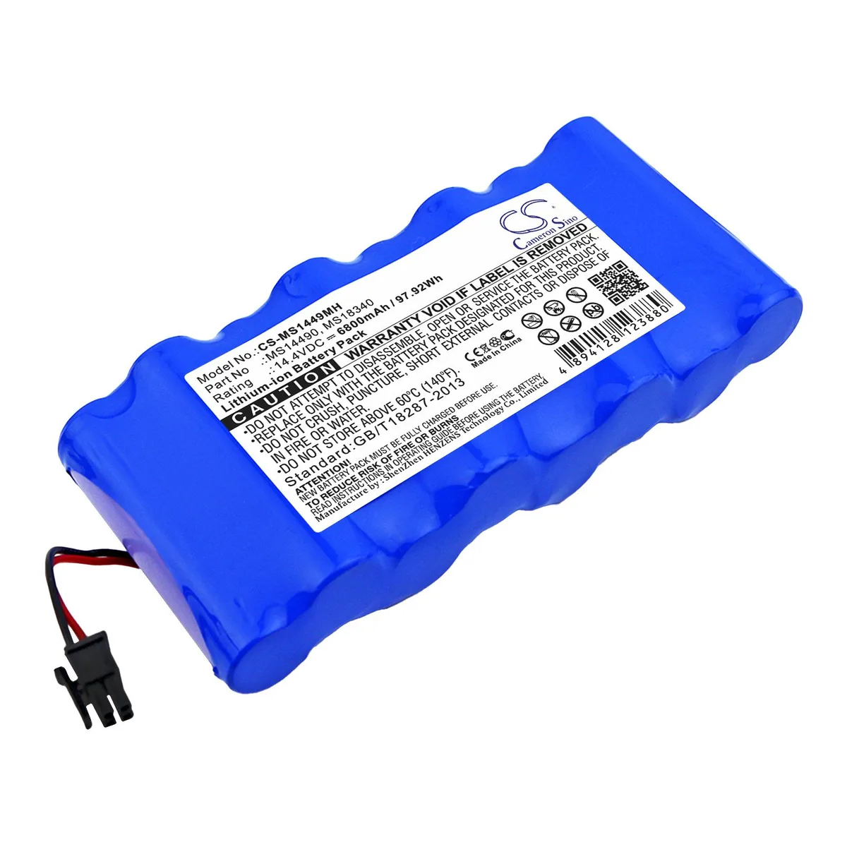 Cameron &amp; Co Cameron &amp; Co DS-CS-MS1449MH 14.4V 6800mAh Blue — product photo