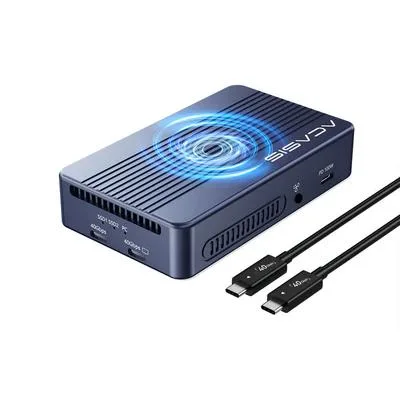 Acasis Acasis TBU405ProMax 40Gbps 2-bay NVMe drive enclosure — product photo