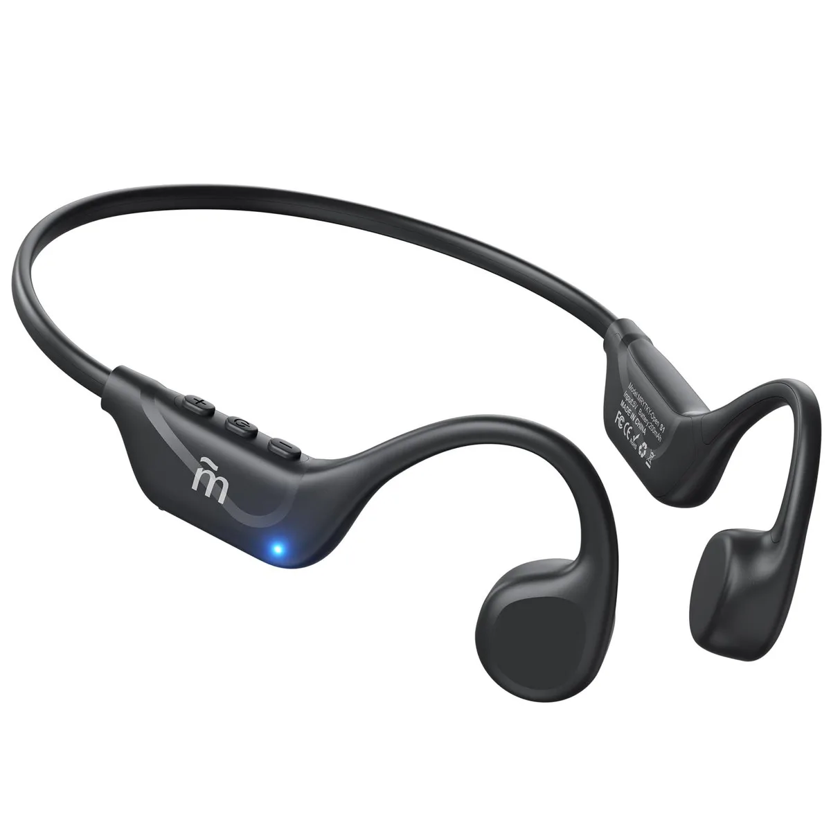 MRYTKY S1 bone conduction headphones Bluetooth 5.4 10h black — product photo