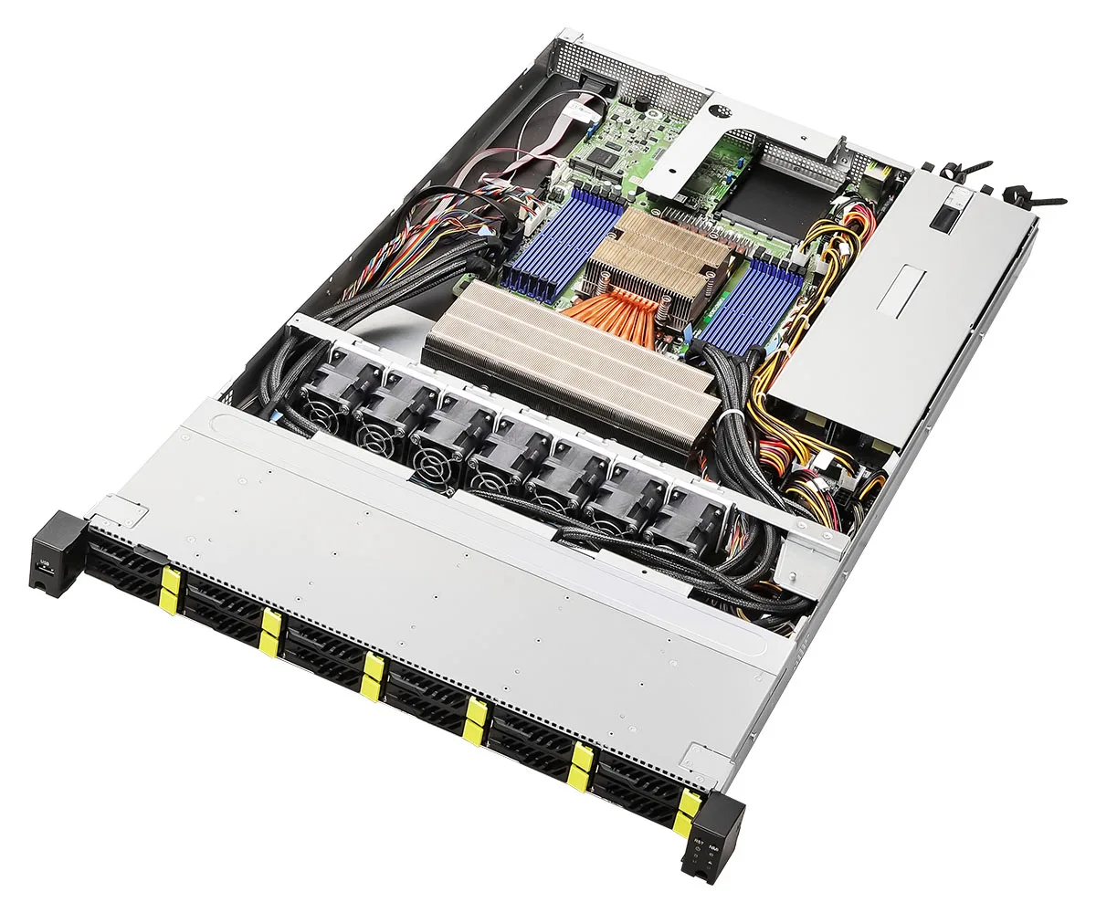 ASRock Rack ASRock Rack 1U12E-TURIN/EVAC barebone server 12 NVMe 1600W — product photo
