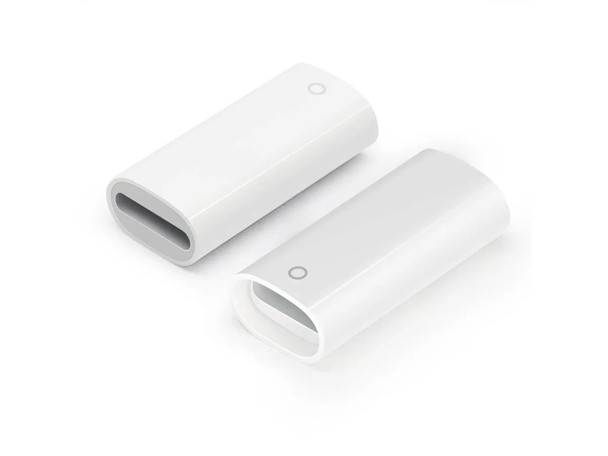 BONAEVER BONAEVER Apple Pencil Charging Adapter 2-Pack White — product photo