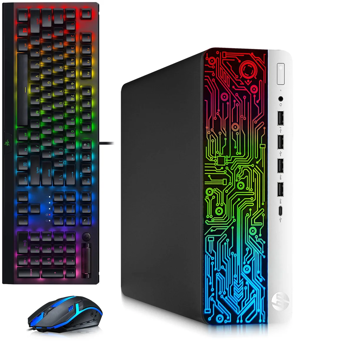 HP HP ProDesk 600 G4 desktop PC i5-8500 16GB DDR4 256GB NVMe GT 1030 — product photo