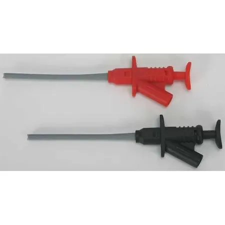 Value Brand Value Brand Modular Test Probes Pincer Plunger Black Red 5.0A 1000V CAT IV 600V CAT III 1000V — product photo
