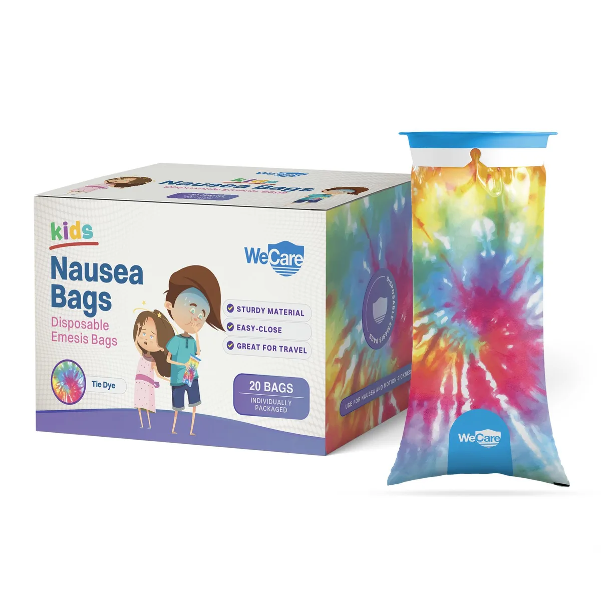 WeCare WeCare WC-EMES-T-20 Nausea Bags 20 Pack 50 fl oz — product photo