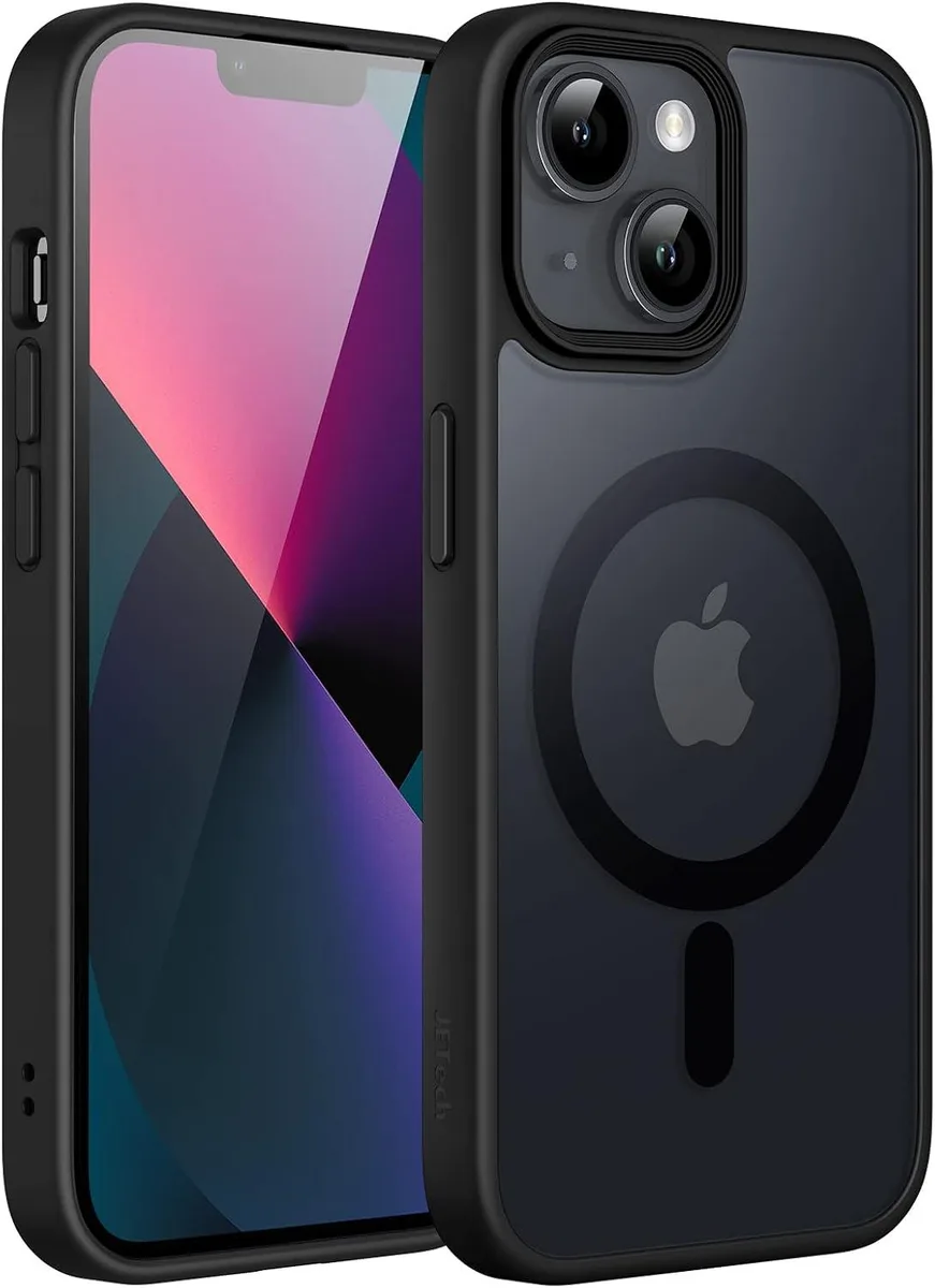 Transcend Transcend Magnetic Case for iPhone 13 6.1-Inch MagSafe Compatible Translucent Matte Black — product photo