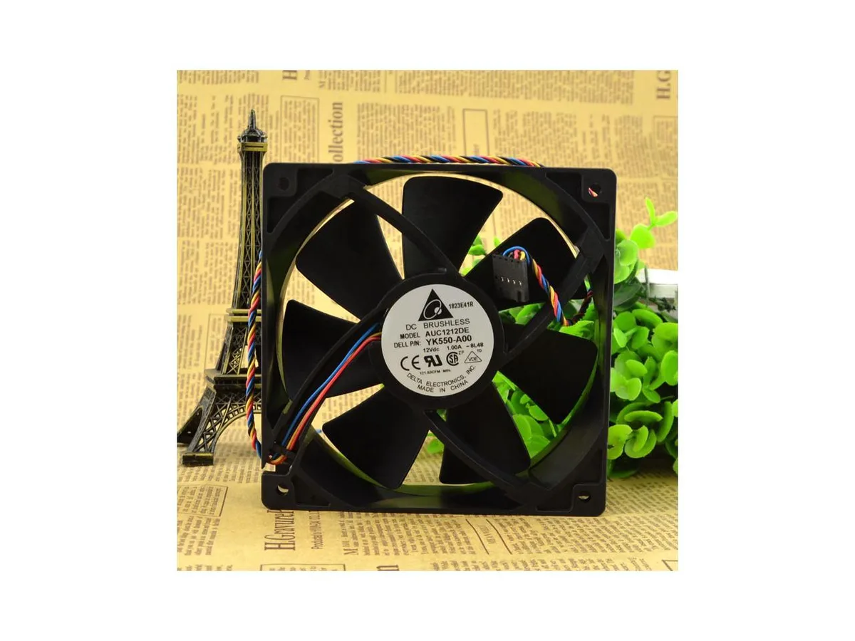 Fans Fans Delta AUC1212DE 12038 12V 1A 4-wire PWM case fan — product photo