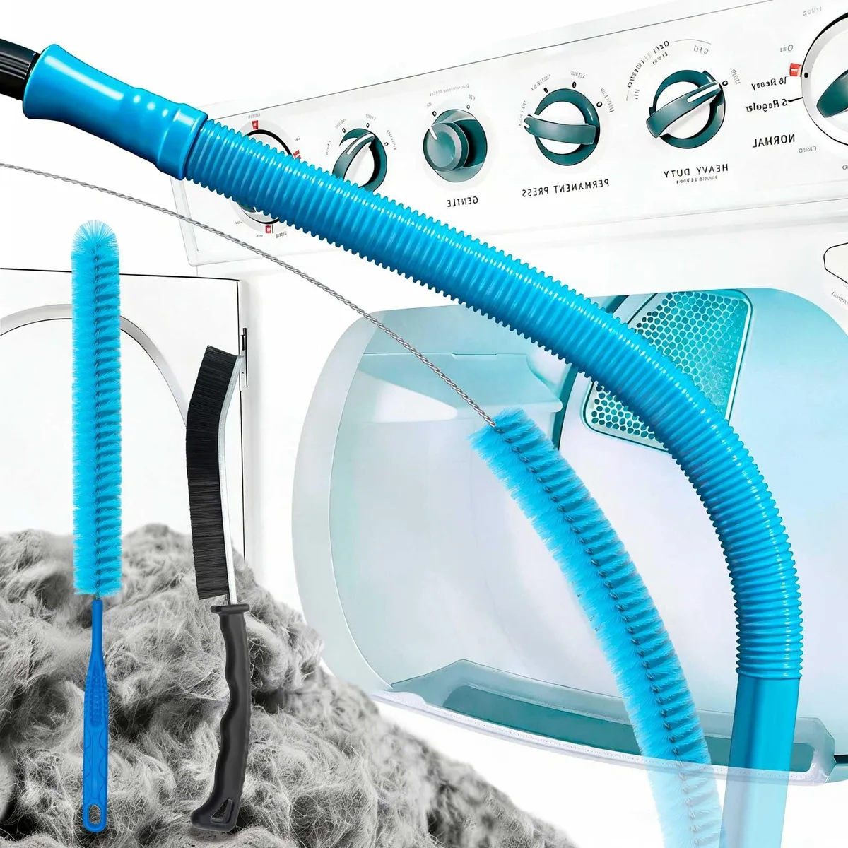 Daewoo D072-1-HGJS-5 Dryer Vent Cleaner Kit — product photo