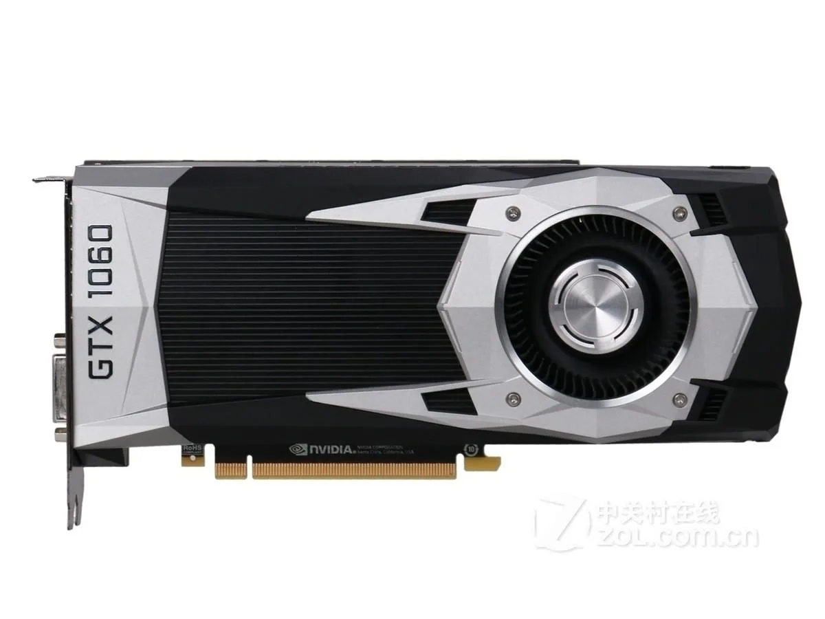 MSI MSI GeForce GTX 1060 Founders Edition graphics card — product photo
