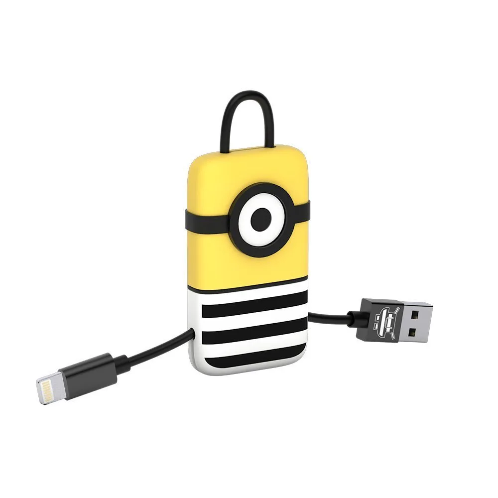 tribe-tech tribe-tech CLR32101 Minions Jail Time Keyline Lightning USB 2.0 cable 22cm — product photo