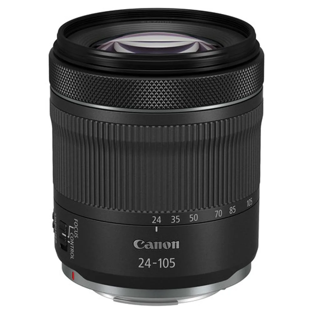 Canon Canon RF 24-105mm f/4-7.1 IS STM camera lens — product photo