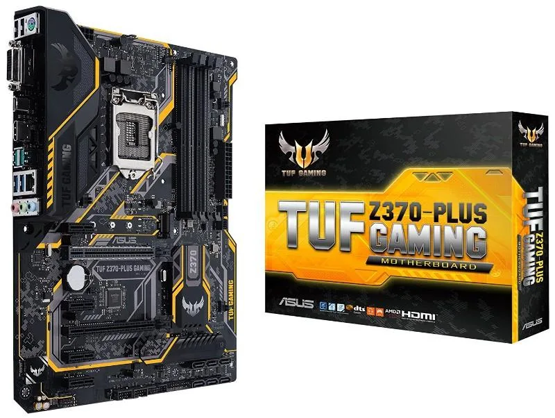 ASUS ASUS TUF Z370 Plus Gaming LGA 1151 (300 Series) Intel Z370 ATX Motherboard — product photo