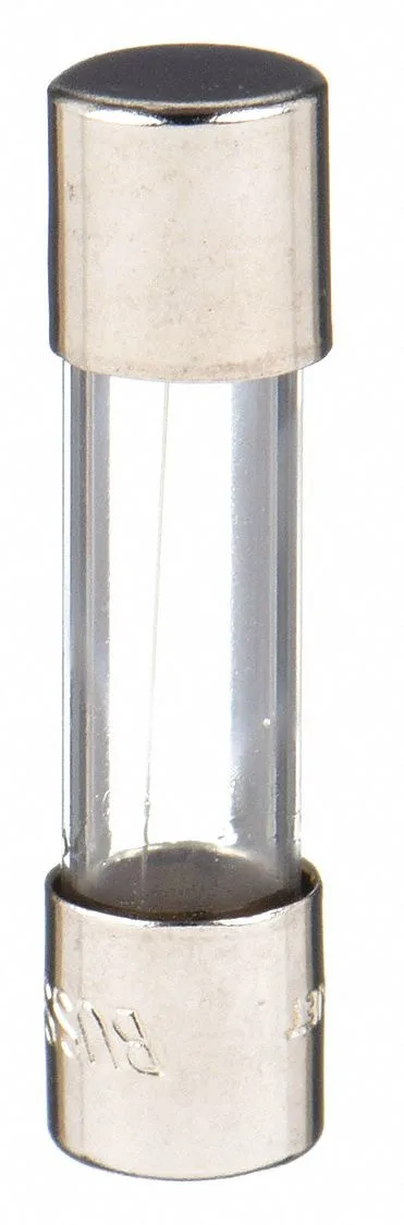 Bussmann Bussmann GMC-1.25-R Glass Fuse 1.25A 250V AC 100A 10kA 125V AC line protection — product photo
