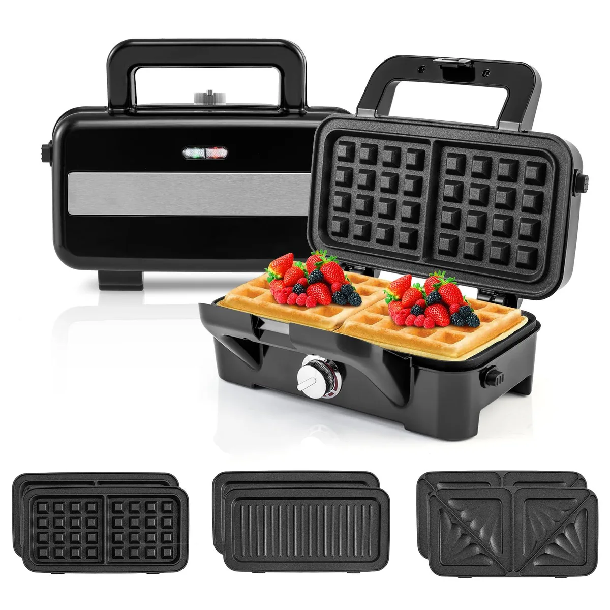 NShi NShi AR-0001-07 3-in-1 waffle maker 1200W — product photo