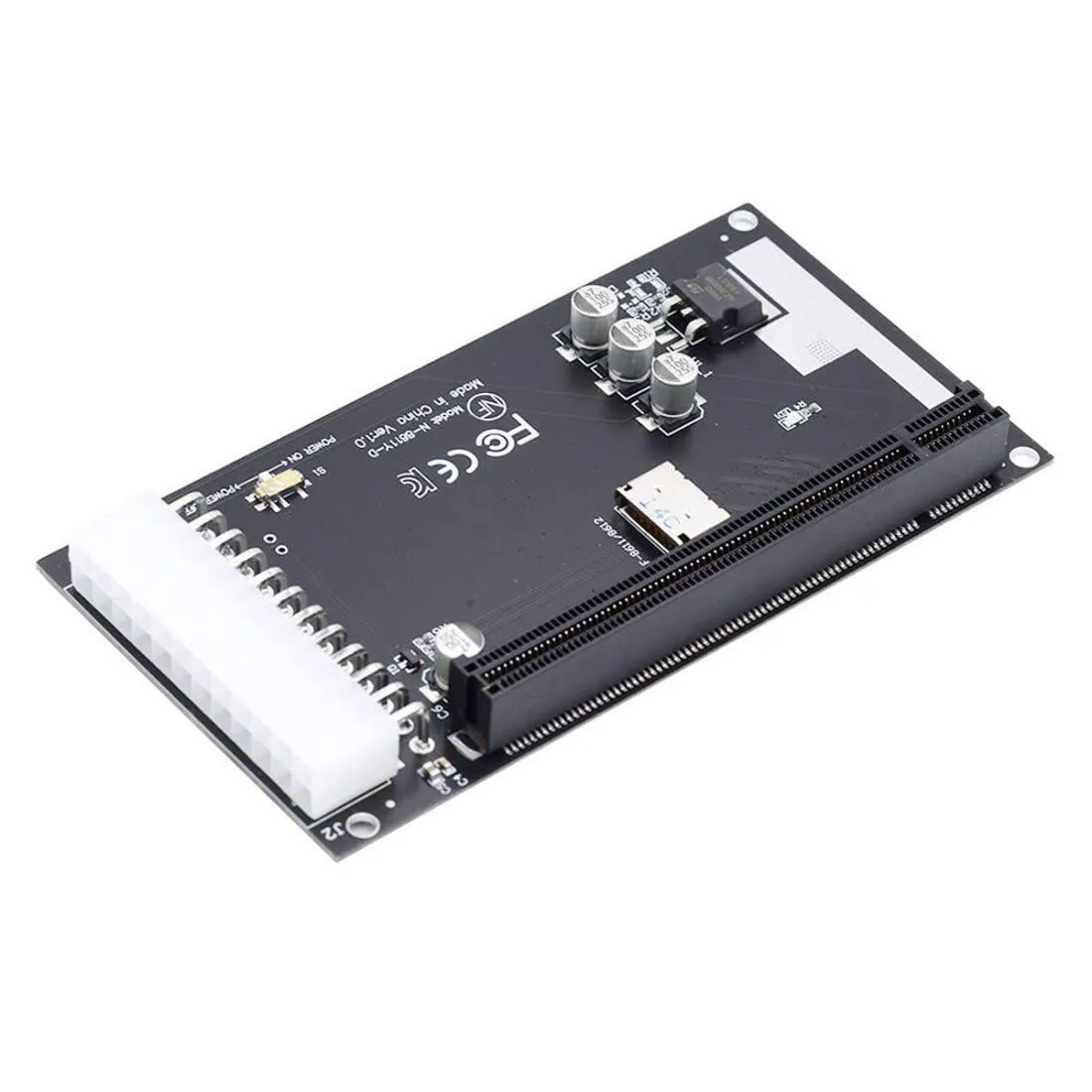 LORDWORLD LORDWORLD Oculink SFF-8611/8612 4i to PCI-E 16X Adapter with ATX 24Pin Power — product photo