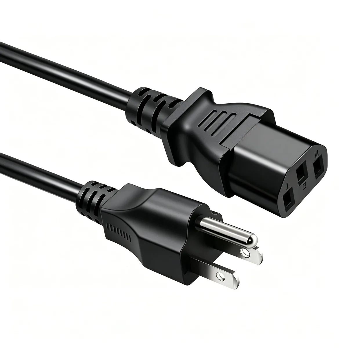  LIANSUM AC Power Cord 1.5 m 18 AWG 10 A 125 V IEC C13 to NEMA 5-15P — product photo