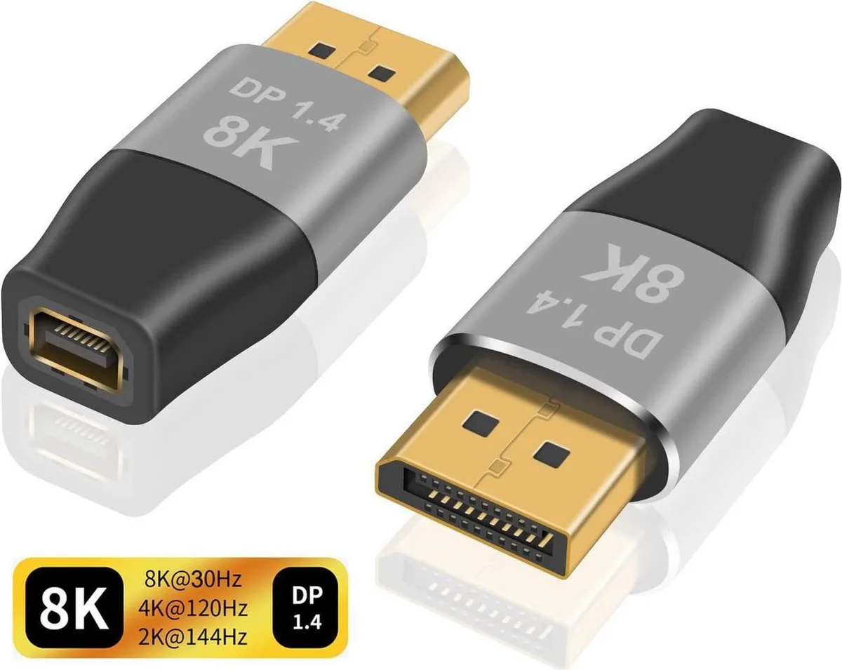 Vszerda Vszerda Bidirectional Mini DisplayPort Cable 8K@60Hz 4K@144Hz 32.4Gbps 1.4 — product photo
