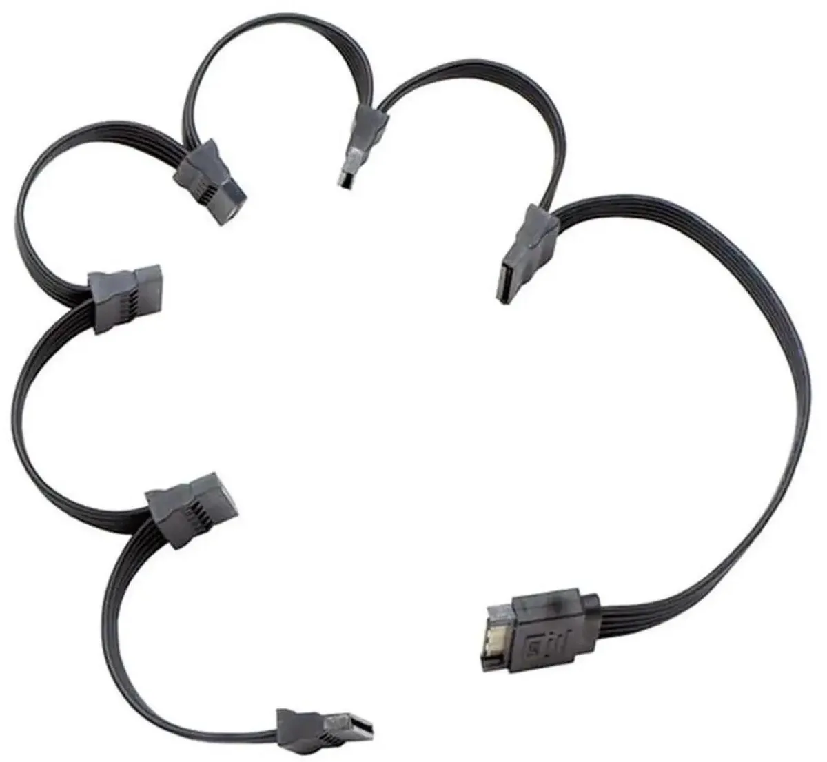 SMUGDESK SMUGDESK SATA 1-to-6 Power Splitter Cable 70cm — product photo