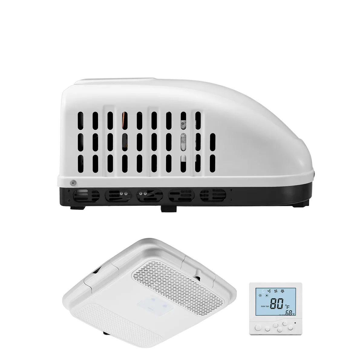 VEVOR VEVOR 15000 BTU Non-Ducted Rooftop RV AC Unit, White — product photo