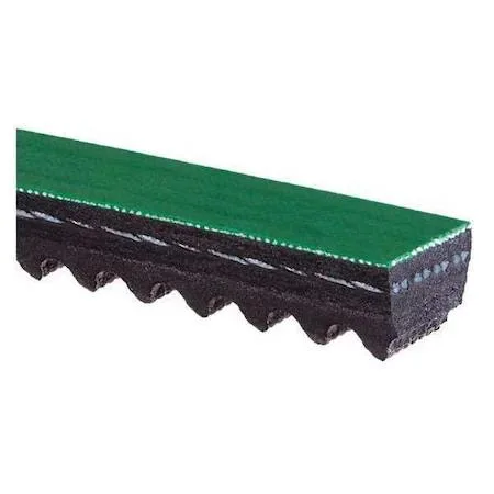 Transparent heavy-duty V-belt, 44.38 inches long, .5 inch wide