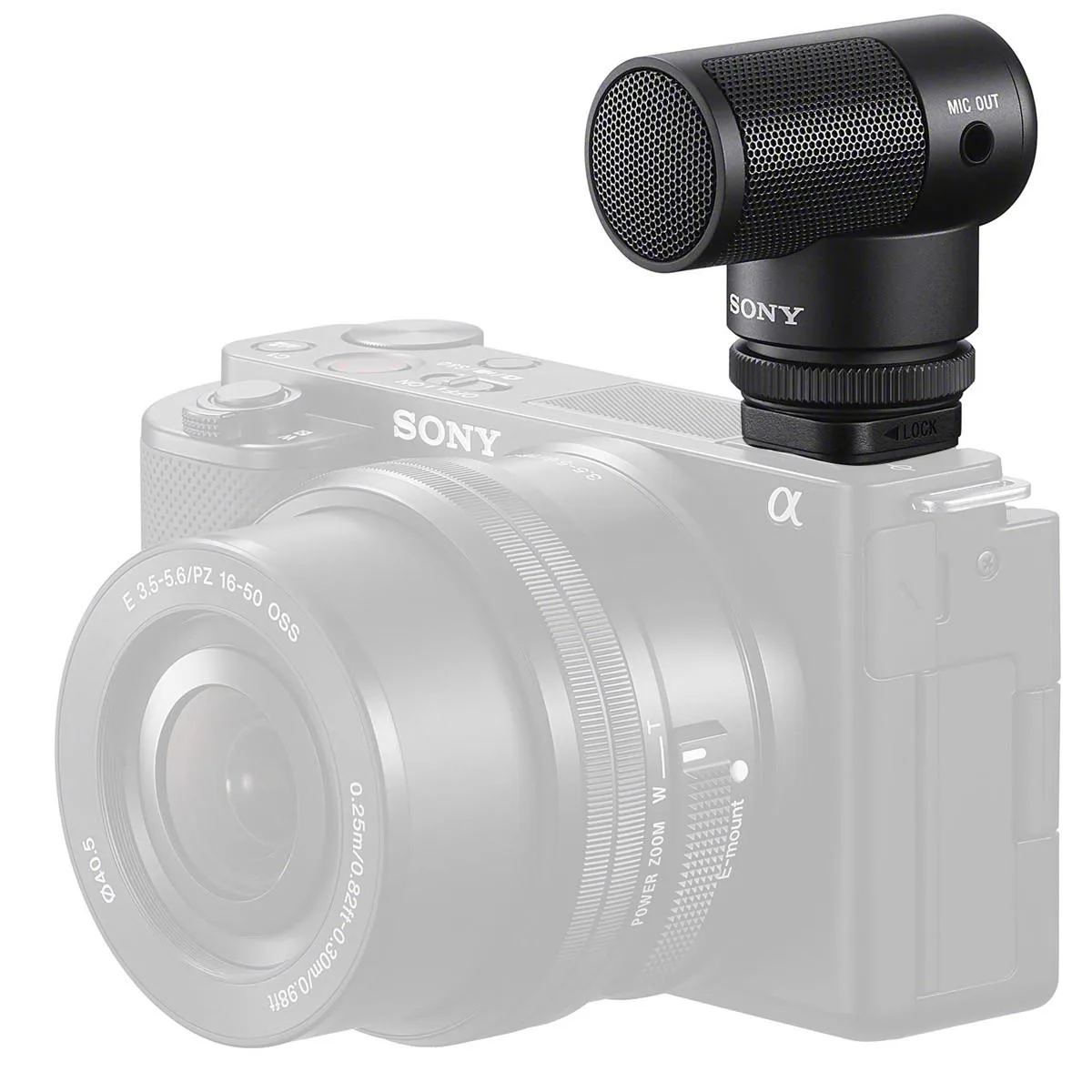 Sony Sony ECM-G1 Shotgun Microphone 14.6mm 34.01g — product photo