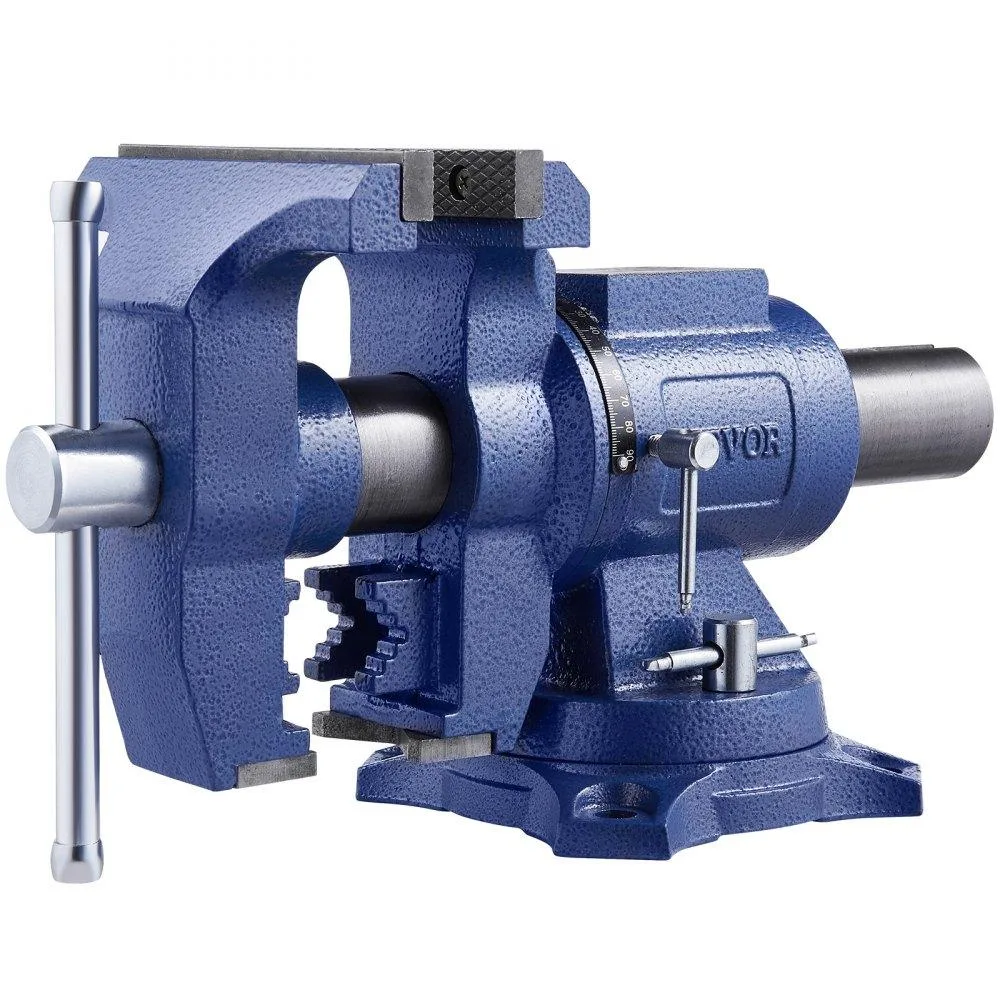 VEVOR VEVOR Bench Vise 6.5" Jaw 5" Opening 360° Swivel Anvil 5620 lbs Clamp Force — product photo