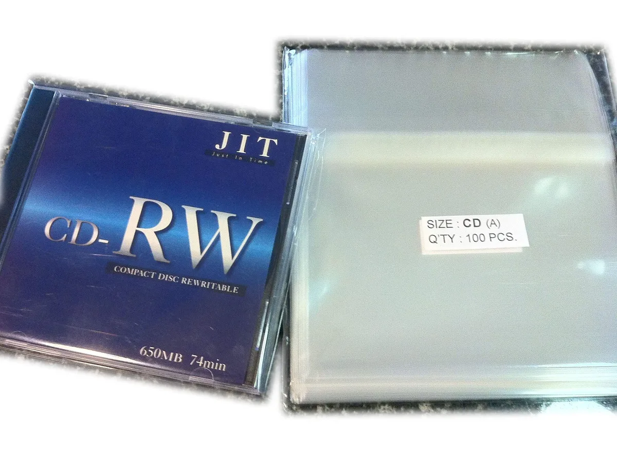  UNIQUEPACKING 8541764349 Clear Cello Bags 100 Pcs 7x6.4x.6 in — product photo