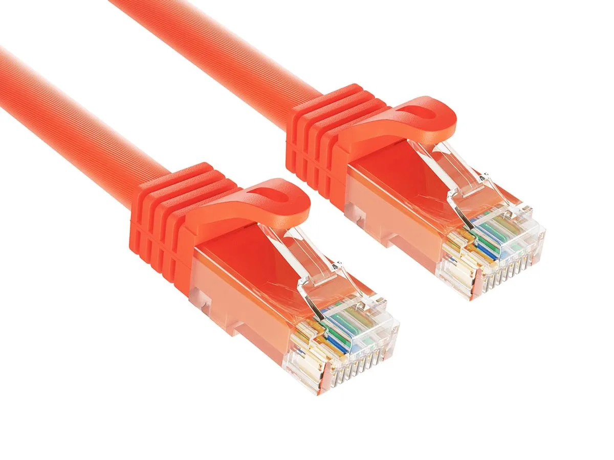Cable Leader Cable Leader Cat6a 2ft 10G 500MHz 24AWG Orange network ethernet cable — product photo