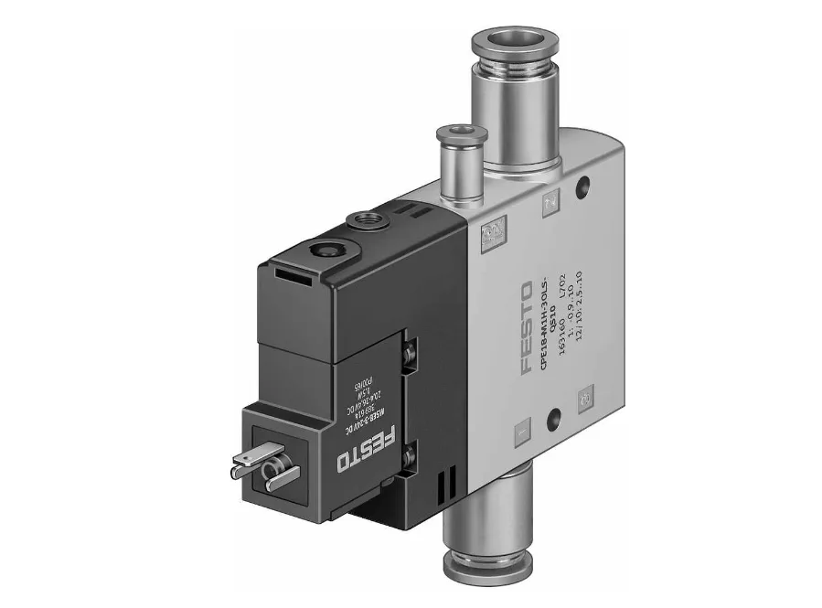 Festo Festo CPE18-M2H-3GL-QS-10 air solenoid valve 163777 — product photo