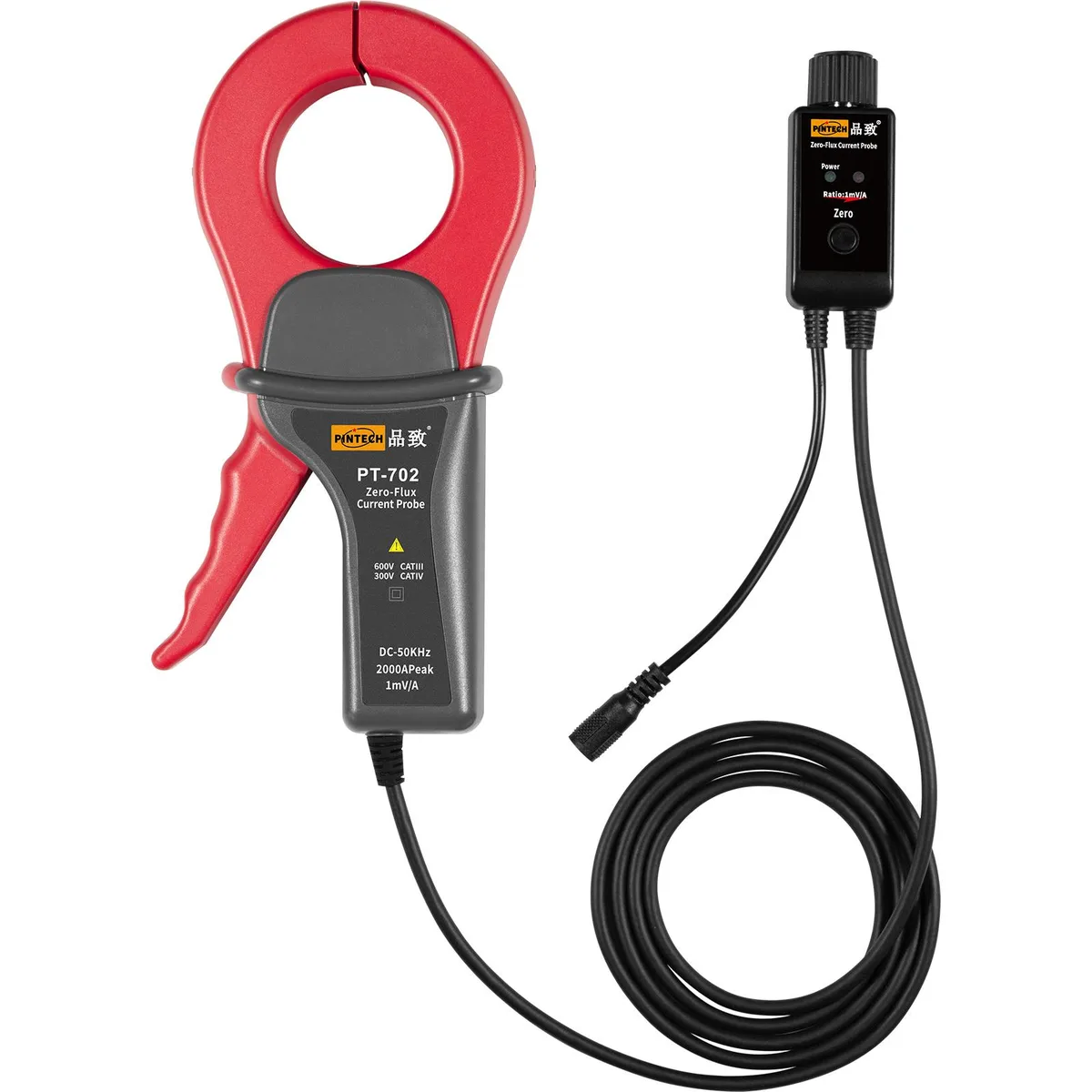 Pintech Pintech PT-702 AC/DC Current Clamp Probe 50kHz 4000A — product photo