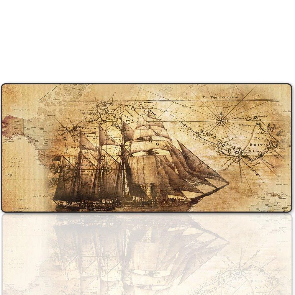 KEHIPI KEHIPI XXL Mouse Pad Boat 35.4x15.7x0.1in — product photo