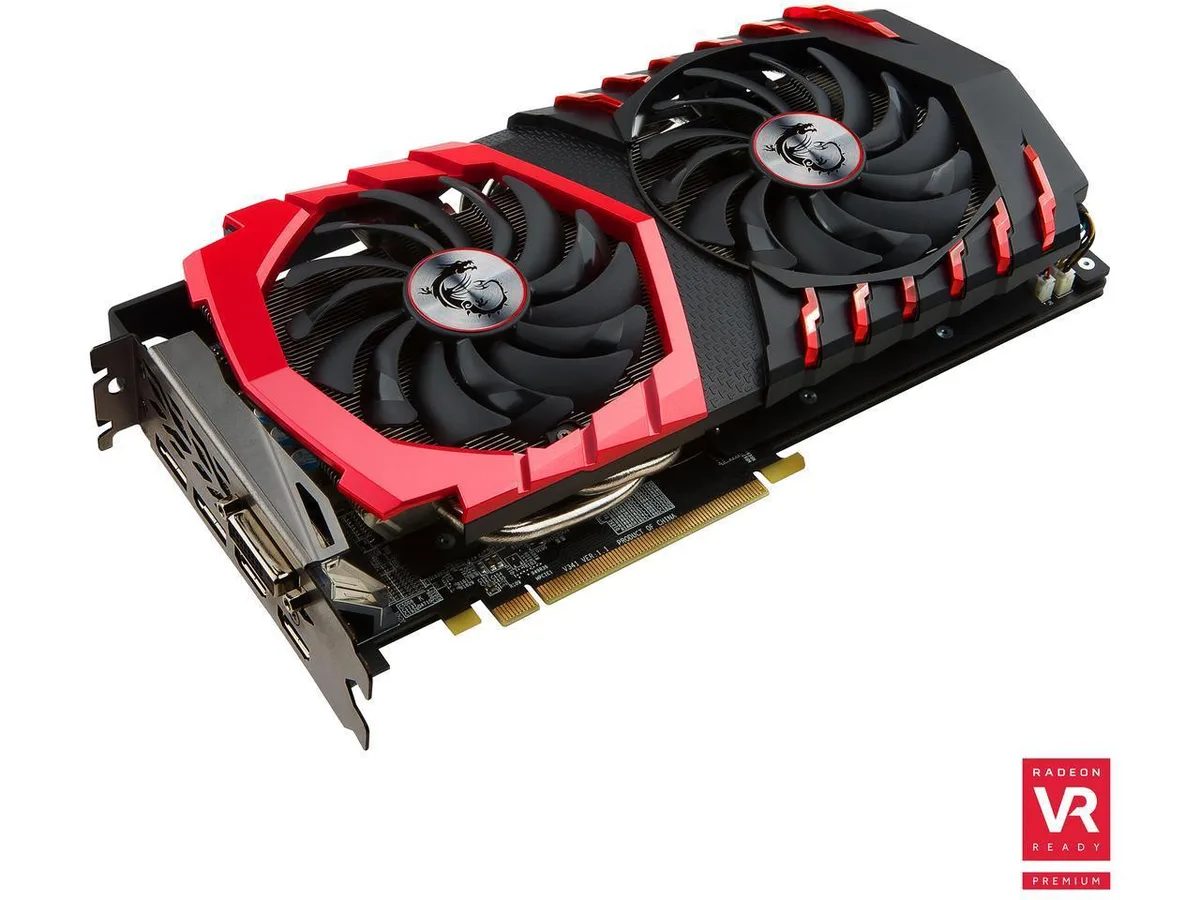 MSI MSI Radeon RX 580 GAMING X 8G graphics card — product photo