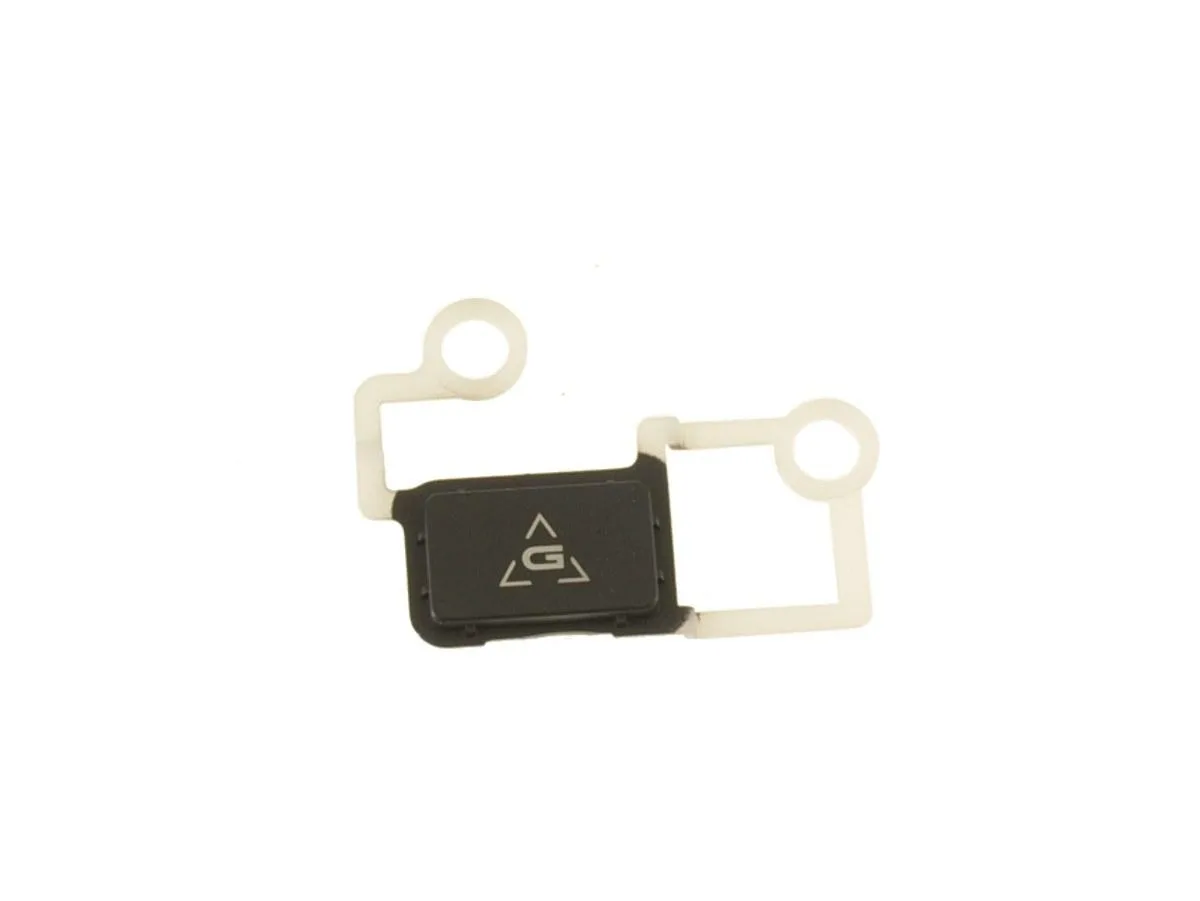 Small black plastic G-Key button cap for Dell G7 7700