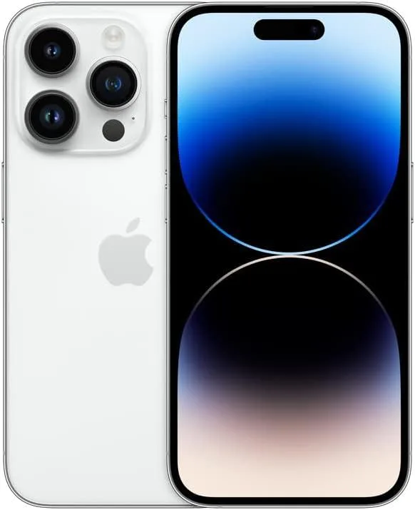 Apple Apple iPhone 14 Pro MQ0X3LL/A 256GB Silver Cell Phones - Unlocked — product photo